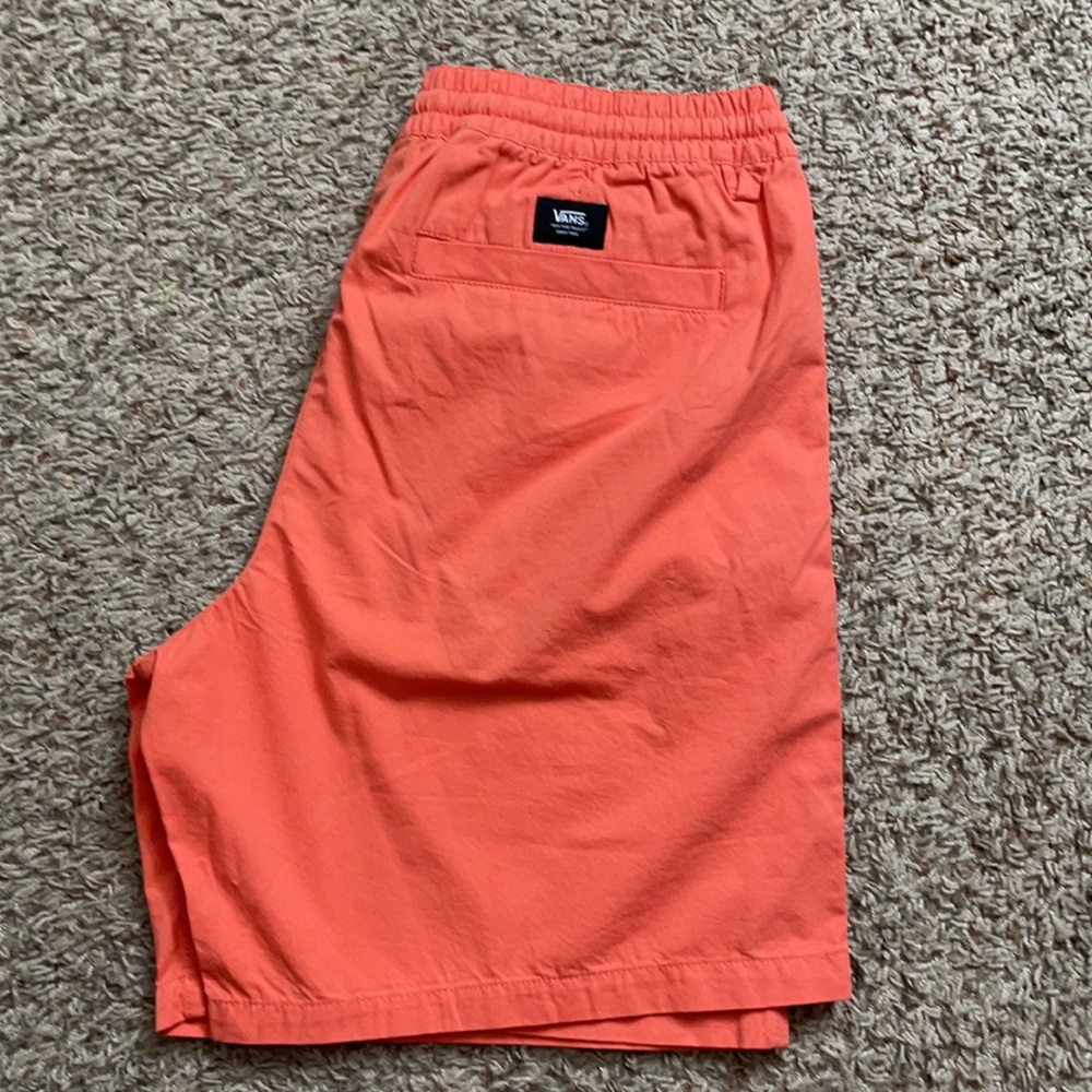 Vans men’s orange Range shorts - Picture 4 of 7